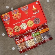 eighty7 Classic Premium Dry Fruits Gift Box 400G - California Almonds, Cashewnuts, Raisins, Cranberr