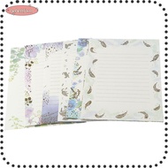 LIKE 8/64 sheets Stationery Paper, Gold Foil Chinese Style Letter Paper Set, for Writing Letter A5 W