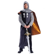 The Crusades Man Boys Crusader Knight Costume Medieval Templar Crusader Cosplay Costumes Halloween B