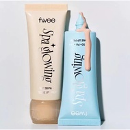 Korean fwee brightening moisturizing uv isolation makeup primer spf30 makeup cream - 35ml -