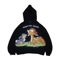 Hoodie Zara x Disney Morning Mood imited edition vintage cuma 1 di indo second original / Carhartt s