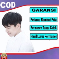 PELURUS RAMBUT PRIA TANPA CATOK PELURUS RAMBUT PERMANEN OBAT PELURUS