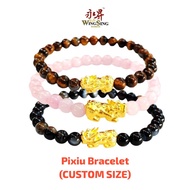 WING SING BRACELET PIXIU 999 EMAS TULEN/GELANG PIXIU 999