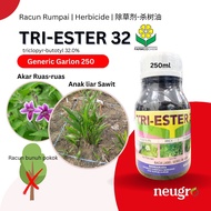 Farmcochem Tri-Ester 32 (250ml) Triclopyr-Butotyl 32% Racun Mati Pokok Racun Bunuh Anak Kayu Garlon
