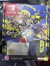 2手90%新 switch oled splatoon3 限定版