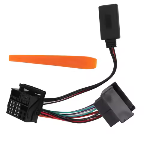 Car Bluetooth 5.0 Audio Adapter AUX Cable Full Wire Harness Replacement for Opel Agila CD70 CD30 CDC