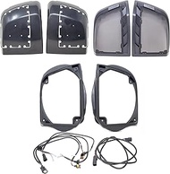 Hertz HD14H Saddle Bag Lid Kit with Speaker Harness Includes: HD14 Saddlebag Lid Kit and HBH14 Speak