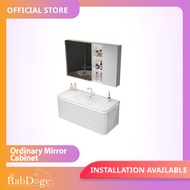 Rabdoge Bathroom Basin Cabinet With Closed Smart LED Mirror Cabinet