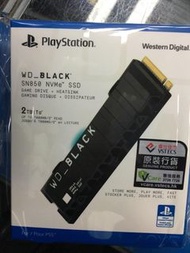 PlayStation WD_BLACK SN850 NVMe SSD 2TB
