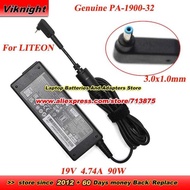 1 02 For Liteon 19V 4.74A 90W Pa-1900-32 AC Adapter For ACER SWIFT X Sfx14-41G A517-53-593