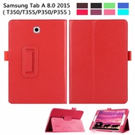 Samsung Tab A 8.0" T350 T355 P350 P355 T380 T385 T290 T295 SM-T510 T515 Case pu leather stand cover
