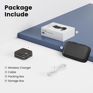 FGYIO KUXIU X40 3-In-1 Aluminum Alloy Magnetic Wireless Charger For iPhone 15 AirPods3iWatch9Foldabl