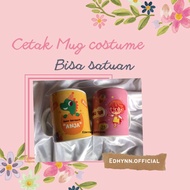 Mug Screen Printing // Mug Printing // couple Mug // Gift Mug // Sublime Screen Printing Mug // Glas