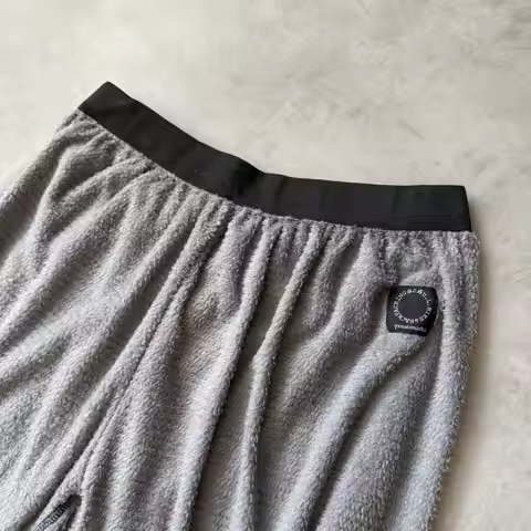 Yamatomichi Alpha Tights Outdoor Elastic Waist Fleece Pants Warm Lightweight Pants