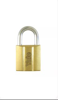 Yale Brass Padlock with Key | Yale 鎖與鎖匙