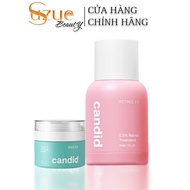Combo Candid 0.5% Retinol Treatment 30ml + Candid B5 CICA Repair & Soothing Cream 50ml