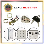 Kunci Loker Kait Cam Lock Camlock HL 103 /Locker/Kunci Lemari / Kunci Box Panel / Kunci Box Motor FR