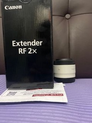 超平 極新淨 全套有盒 香港行貨 Canon RF 2X Extender 2X R5 R6 R3 EOS R RP Use