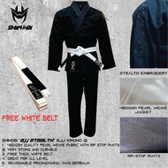 SHINOBI BJJ STEALTH 480GSM PEARL WEAVE KIMODO GI FOR JIUJITSU BJJ JUDO MMA