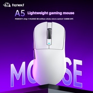 FREEWOLF A5 Mouse Lightweight PAW3311 E-Sports Gaming Three-Mode Bluetooth Wireless Mouse Laptop Mou