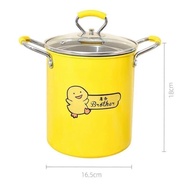 Multi-functional, convenient yellow duck mini deep fryer, mini deep fryer