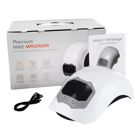Smart Knee Massager Hot Compress Knee Relaxing Massager Infrared Heating Vibration Knee Relief Fatig