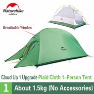 Naturehike Cloud Upอัพเกรดเต็นท์ตั้งแคมป์สำหรับ 1-3 คนเบามากเต็นท์เดินป่ากลางแจ้งกันน้ำเต็นท์สองชั้น