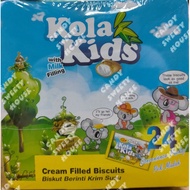 Win2 Kola Kids Milk Cream Filled Biscuits ( Biskut Berinti Krim Susu / 奶油夹心饼干 ) x24pack