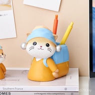 Gift Girl Gift Teacher's Day Teacher's Day Decoration Cat Pen Holder Healing ins Decoration Office D