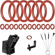 22pcs Coffee Care Set Seal O-Ring Seals for Brewing Unit Siemens EQ5/6/7/8, Sealing Ring Set for Cof