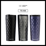 TERMOS X&W Tumbler Stainless Vacuum Flask Double Wall TS-106 Thermos Mug Cold & Heat Resistant 450ML