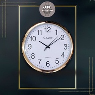 G Cycle Wall Clock Medium Size Clock Living Room Clock Tick Tock Sound Movement Jam Dinding Rumah 客厅