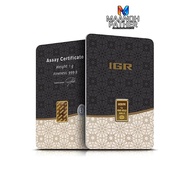 1.00GM-999.9 IGR GOLD BAR-999.9 GOLD BAR-999.9 IGR BAR-999 GOLD-999 EMAS-999.9 IGR GOLD BAR-MAANOH P