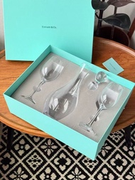 Tiffany & Co. 水晶醒酒器及酒杯套裝