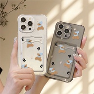 Cute Little Bear Case Silicone Material Hat Casing For Vivo Y28s Y28 Y37 Y18t Y100 Y300 Y02s Y02 Y22