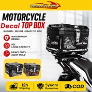 ThrustLine 50L Motorcycle Top Box Trunk Luggage Storage Box Waterproof Drop-resistant Very durable