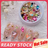 [YH] 1 Box Resin Nail Jewelry Wide Application