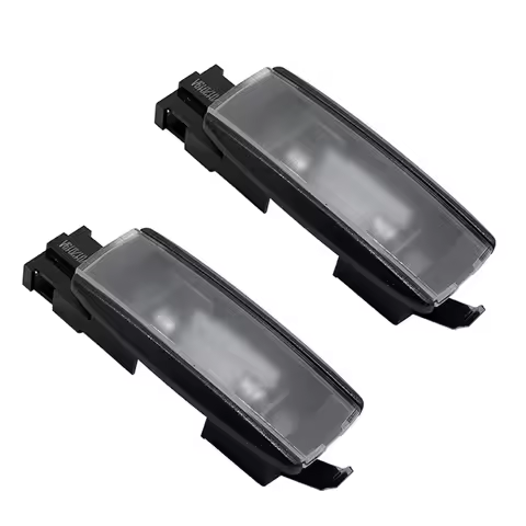 HOT-2Pcs Black Interior Dome Map Light For -POLO CC EOS Golf Jetta Passat Tiguan Beetle Touran 1KD 9