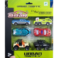 Children's toy six six zero urban traffic Alloy car