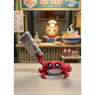 [AVAILABLE] F.K. Figure Figure | 3D Printed Crab Model for Decoration/Display/Paper Clips