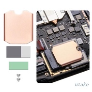 UTAKEE M2 2230 SSD Cooler Pad Copper Heatsink Radiator for SteamDeck Game M.2 NVMe 2230