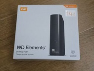 [全新未開] Western Digital WD Elements Desktop HDD 14TB / USB 3.0 外置 Harddisk