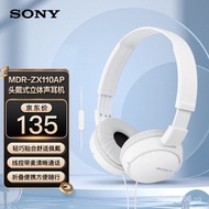 Sony（SONY） MDR-ZX110AP Headphone Head-Mounted Wired Microphone Computer Notebook Phone Applicable to Office Students Online Class Learning