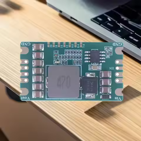 Universal 5A Power Supply Module, DC-DC Buck Converter 5-60V to 5V-20V, Delivers 7.4V 8.4V 9V 15V 12