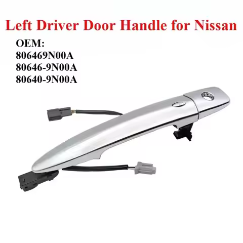 Exterior Door Handle Front Left Driver for Nissan Sentra 13-16 Maxima 09-14 Replaces 12459871 806469