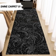 SHINE 60x120 Premium Thick Black White Carpet - 01