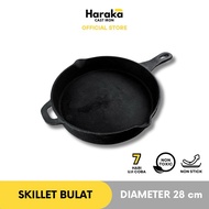 Haraka Cast Iron Skillet Pan 28 cm Cast Iron Skillet Pan/