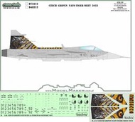 ModelMaker 1/48 JAS-39C Gripen 獅鷲獸式戰機彩繪機 水貼_48212