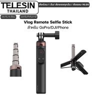 Telesin DJI/GoPro/Phones Vlog Remote Selfie Stick