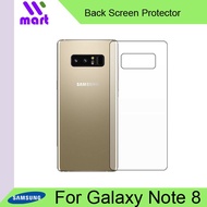 Back Screen Protector Film for Samsung Galaxy Note 8